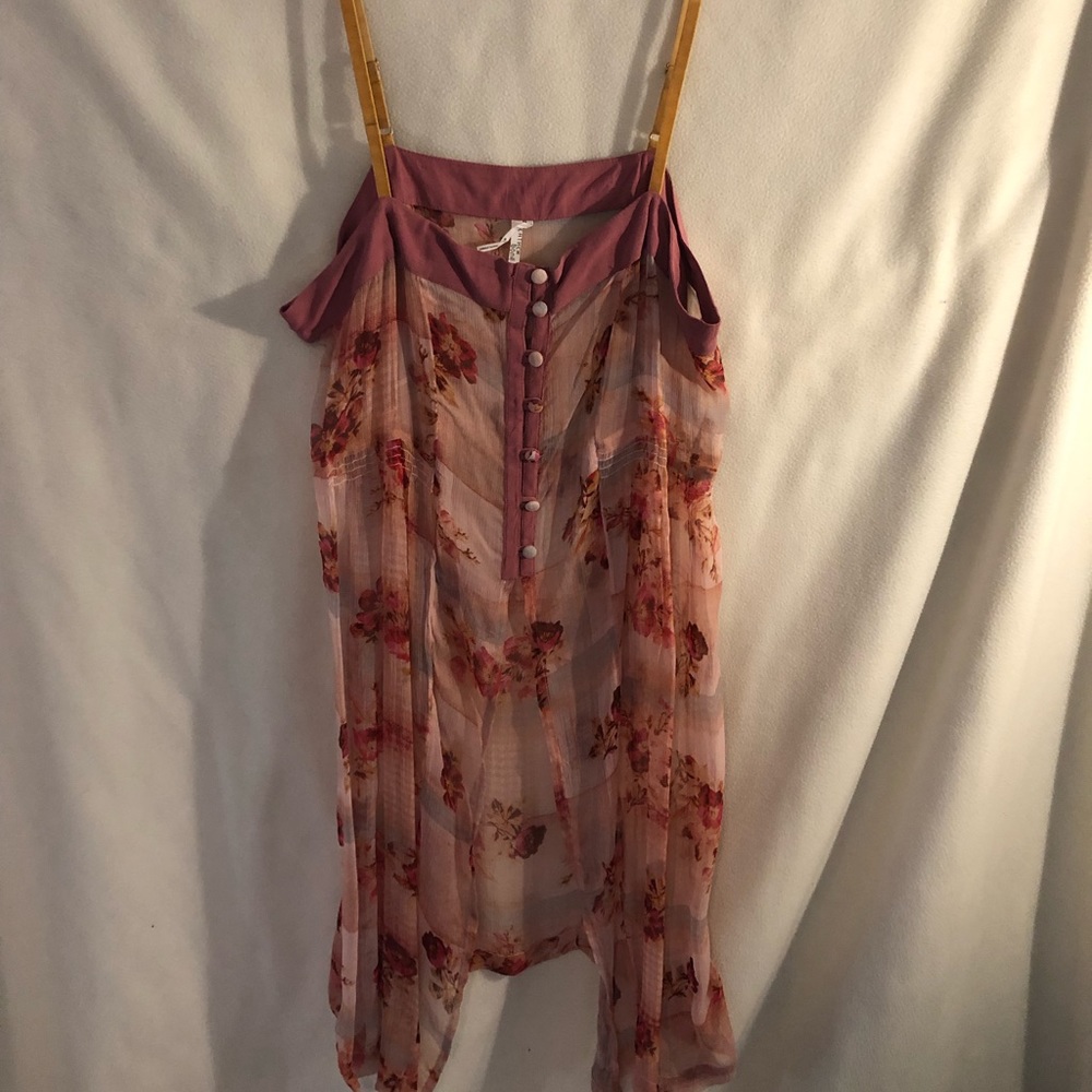 Bohemian floral top